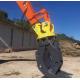 Q355B Hydraulic Rock Grapple For Excavator SH300 SH420