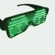 USB Interface Charging LED Glowing Glasses For Birthday / Nightclub Party