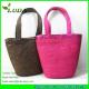 LUDA Cheap Straw Handbags Wheat Straw Beach Bags