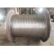 Marine 18mm Cable Winch Drum Hot Dip Galvanized Alloy Steel