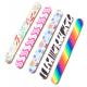 Colorful Disposable Nail Files Custom Print Eco Friendly For Professional Beauty