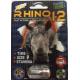 10ml Rhino small medicine bottle , Capsule plastic pill containers/3D rhino card