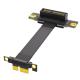 High Quality PCI-e PCI Express 36PIN 1X Extension Cable With Gold-plated Connector