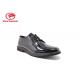 Shineable Breathable Police Leather Shoes With Action Leather / Microfiber Upper