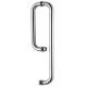Stainless Steel glass door handle pull and push handle for bathroom sliding door knob set chrome WL-1030