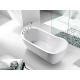 Simple Bath Acrylic Free Standing Bathtub SP1029 1650×760×700mm