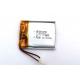 Pendant Pager Lithium Polymer Battery 110mAh Size 302025P With KC CE UL CB ROHS Approval