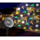 Outdoor Christmas Pattern Magic Ball Led Projector Light IP65 24pcs / CTN TSA818A