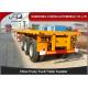 Containers Transportation Heavy Duty Trailer 12500 * 2500 * 1560 mm Size