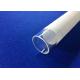 PECVD Fused OD 30 mm Quartz Glass Tube With White 3M Fiber Used In Solar Industry High Temperature Resistance