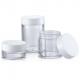 Customizable Eco-friendly Plastic Cream Jar for Cosmetic Packaging in Multiple Sizes