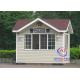 Security Police Prefab Guard House With Enough Inside Space And Complete Equipment