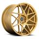 Golden 1 Piece Forged Wheels For BMW Audi Benz 18 19 20 21 22 Inch 5x120