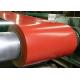 Jis G3141 Pre Painted Steel Coil G550 High Glossy Brick Pattern Color