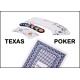 Plastic Red / Blue Marked Playing Cards , Poker Cheat Card For Poker Club