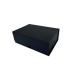 Black Folding Packaging Gift Box Custom Foldable Box 245*160*73mm