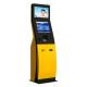 Touch Screen Railway / Metro Ticket Vending Machine Windows Or Android OS