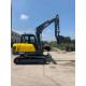 Mini Crawler Excavator 5.8*2.0*2.1m Max. Digging Radius 6.1m similar to Komatsu PC60