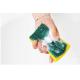 Long Lasting Dish Washing Sponge Customized Color Removal Of Stubborn Stains