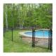 Cyclone Wire Mesh Galvanized Chainlink Fence with Low Carbon Steel Wire at Affordable