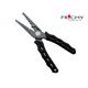 7/9 Size Stainless Steel Fishing Pliers With Split Ring Jaws / TPE Grip Handles FPT01