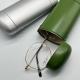 EVA Light Green Aluminum Sunglasses Storage Case Resist Compression Eyeglass