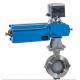Chinese Control Valve With Neles Valve Positioner NDX Mesto And Pnematic Actuator
