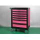 Pink Garage Heavy Duty Premium Tool Chest , Professional Tools Cabinet