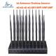 VHF UHF ISO9001 Mobile Phone Signal Jammer 3.5Ghz 3.7Ghz 5.2Ghz 20 Channels