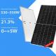 530w 535w Trina Half Cut Solar Panels 540w 545w 550w Mono Solar Plate With TUV CE