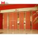 95mm Red Modular Office Partition Walls 38kg/M2 Movable Wall Systems