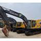 9.5m Length Used Volvo Excavator 1.2m3 Buckets Second Hand Diggers