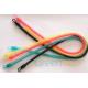 Stretchable Plastic Spiral Key Holder Translucent Colors Customized Length