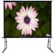 100 - 300  Big collapsible projection screen with aluminum housing