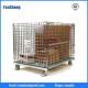 Industry folding warehouse galvanized wire mesh cage