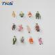 1:87 all seated ABS plastic model railway people 1.3cm for scenery model making or model building