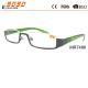 Newest Style 2017 Fashionable reading glasses with stainless steel,suitable for women and men