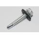 C1022 Steel Self Tapping Drywall Screws  With EPDM Bonded Washer DIN 7504 Hex Head