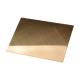 201 Gold Decorative Stainless Steel Sheet Hairline Finish For Building Decoration