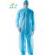 YIHE Breathable Disposable Coveralls , SMS Protective Work Suits Long Sleeve