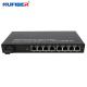 OEM ODM Rj45 8 Port Network Switch With Single Fiber SC 1310nm 1550nm