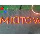 LED Neon Signs With Hided Stainless Steel Back Fashion 3D Sign Custom Neon Sign