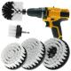 Power Scrubber Brush Kit With New Design Hollow Brush For Bathroom Car Cleaning
