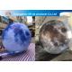 210T Polyester Inflatable Lighting Decoration / Inflatable Moon Globe