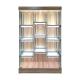 LED Champagne Cabinets with LED Panel GOP P1.25 Display Shelves and LED Cabinet Light