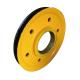 Yellow Rigging Hardware Sheave Pulley 2 Inch To 75 Inch