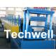 2.5mm Thickness Ridge Cap Roll Forming Machine With Manual, Hydraulic Decoiler