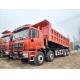 SHACMAN F3000 Dump Truck 8x4 375Hp EuroV Red WEICHAI Diesel Engine Tipper