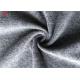Garment Cloth Marls Melange Knit Fabric For Polyester Grey Brushed Sweater