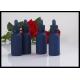 Childproof Cap Aromatherapy Glass Bottles , 30ml Blue Glass Bottles For Essential Oils